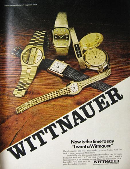 wittnauer watch tag line